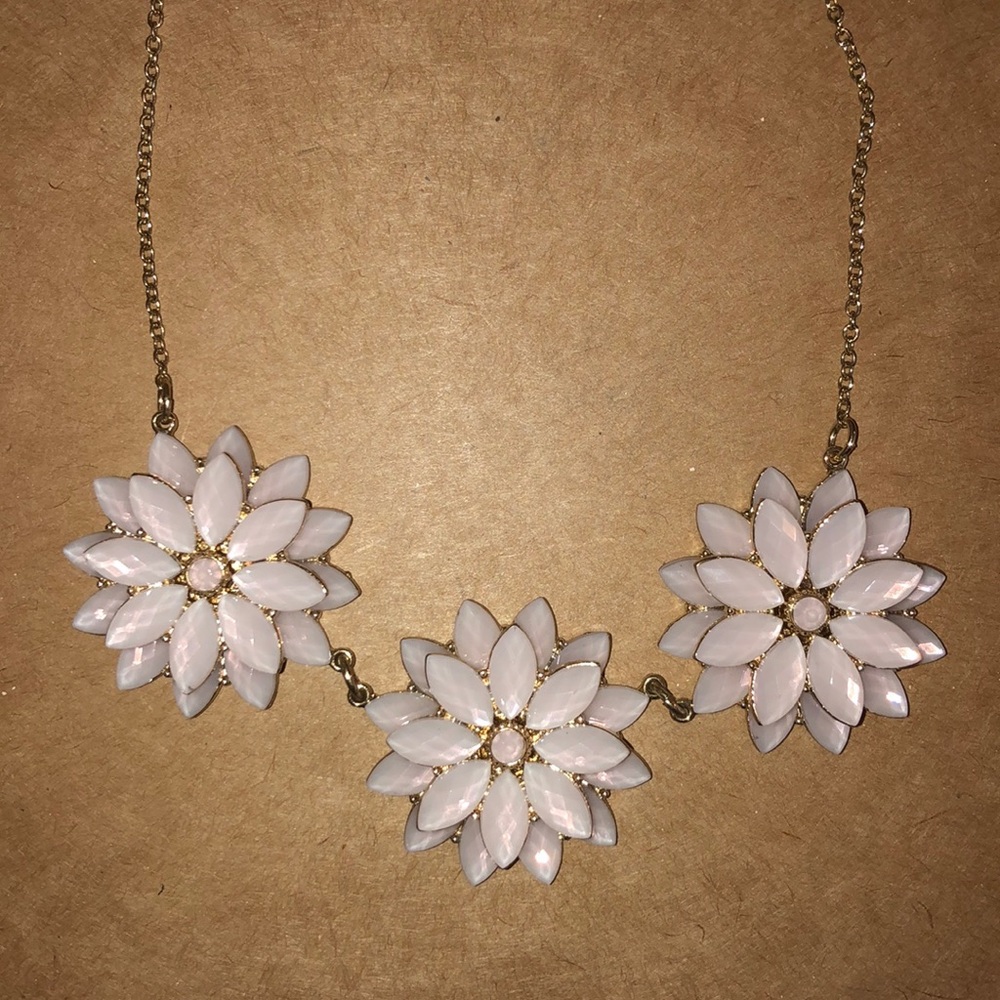 Flower Statement Necklace